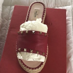 Valentino  studded espadrilles